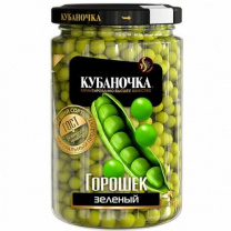 Горошек консерв. Кубаночка ст/б 370г/12