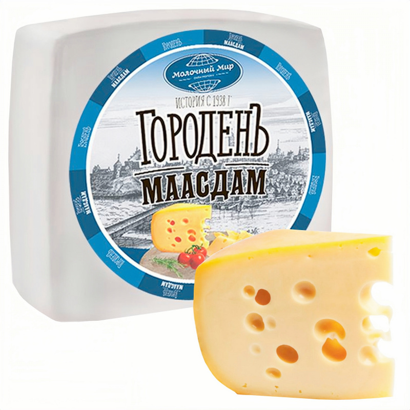Сыр Городенъ-Маасдам 45%