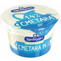 Сметана 14% 180г 