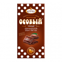 Шоколад Особый темный оригинальный 75 г