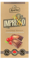 Шоколад Импрессо темный с клюкв.нач. 141 г
