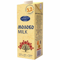 Молоко 3,2% 1л стерилизованное