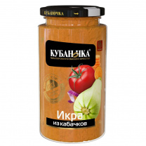 Икра кабачковая Кубаночка 500г 