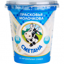 Сметана 15% п/эт стакан 300г 