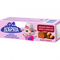 Сырок глаз. КАРТОШКА  Добрята 18% 40 г 